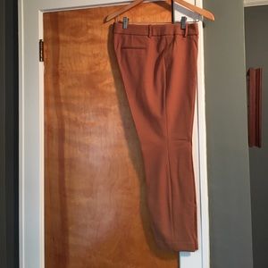 J.Crew Minnie Cropped Pants in Camel